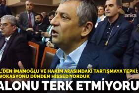Özel’den İmamoğlu ve hakim arasındaki tartışmaya ilk tepki: Salonu terk etmiyoruz