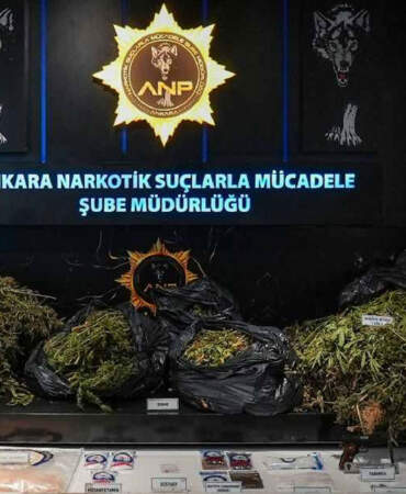 Ankara’da uyuşturucu operasyonu: 34 tutuklama