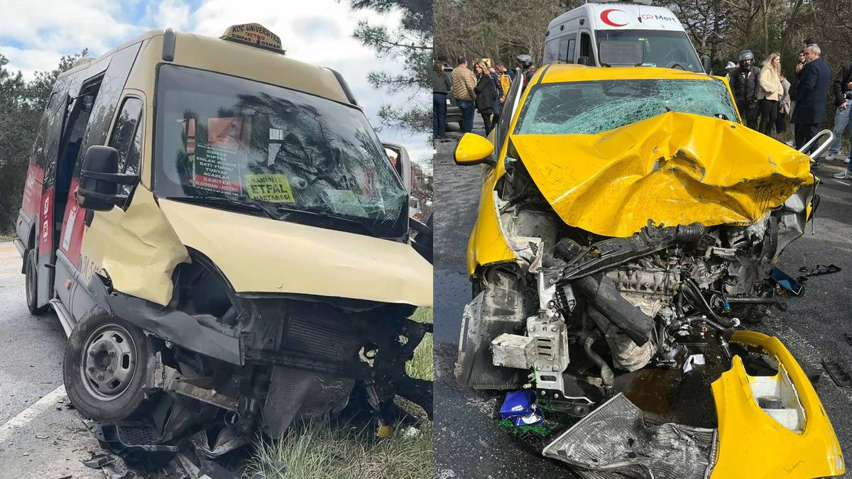 Sarıyer’de zincirleme kaza: Ölü ve yaralılar var