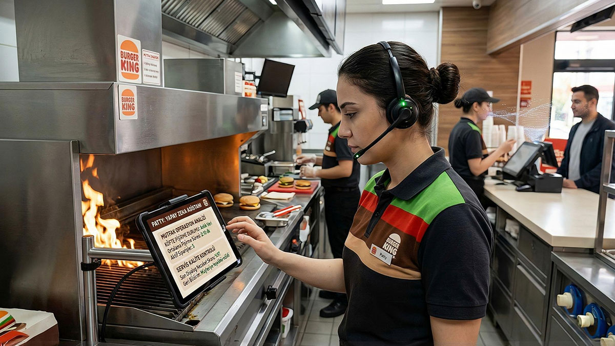 Burger King Patty yapay zeka asistanı ne işe yarar? Burger King yapayzekayınasıl kullanıyor? Çalışan denetimi başladı