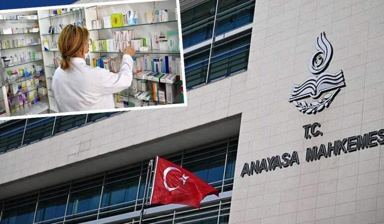 Anayasa Mahkemesi’nden eczacılar için kritik karar: Disiplin cezalarını düzenleyen madde iptal edildi