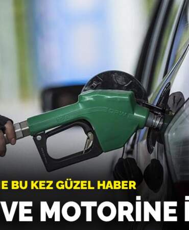 Araç sahiplerine bu kez güzel haber: Benzin ve motorine indirim