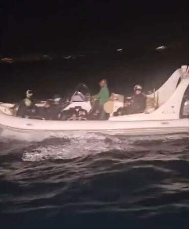 Bodrum açıklarında 21 kaçak göçmen yakalandı