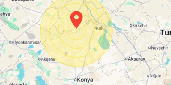Konya’da korkutan deprem