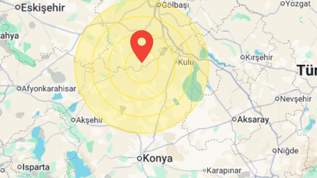 Konya’da korkutan deprem