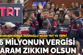 İBB duruşmasında İmamoğlu’ndan TRT’ye tepki: 86 milyonun vergisi haram zıkkım olsun