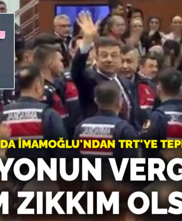 İBB duruşmasında İmamoğlu’ndan TRT’ye tepki: 86 milyonun vergisi haram zıkkım olsun