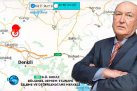 Ahmet Ercan Denizli Buldan depremi için ne dedi? Denizli Buldan fay hattı kırıldı mı? Tehlikenin boyutunu haritayla anlattı