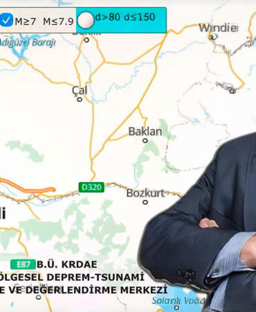 Ahmet Ercan Denizli Buldan depremi için ne dedi? Denizli Buldan fay hattı kırıldı mı? Tehlikenin boyutunu haritayla anlattı