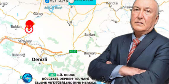 Ahmet Ercan Denizli Buldan depremi için ne dedi? Denizli Buldan fay hattı kırıldı mı? Tehlikenin boyutunu haritayla anlattı