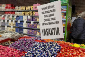 Markette çikolata tadımı yasal mı? Bedava ürün denemek suç mu? Markette asılan yasak tabelası tartışılıyor