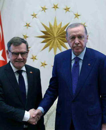 Cumhurbaşkanı Erdoğan, Almanya Dışişleri Bakanı Wadephul’u kabul etti