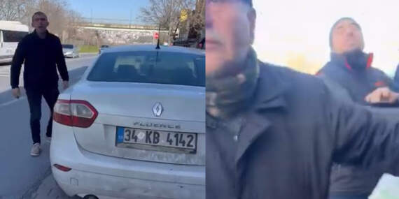 Avcılar’da motosiklet sürücüsüne saldıran şoföre 180 bin TL ceza