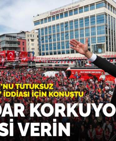 Özel “İmamoğlu’nu tutuksuz yargılayamayız” iddiası için konuştu: Bu kadar korkuyorsanız ev hapsi verin
