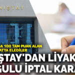 Yazılı sınavda 100 tam puan alan adayı mülakatta elediler: Danıştay’dan liyakat vurgulu iptal kararı