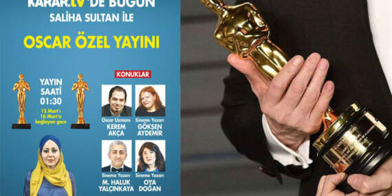 ANKARAGÜNDEM TV Oscar Özel Yayını Başlıyor