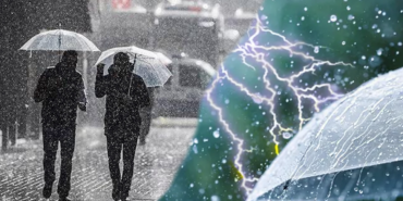 19 İl İçin Sağanak ve Fırtına Uyarısı