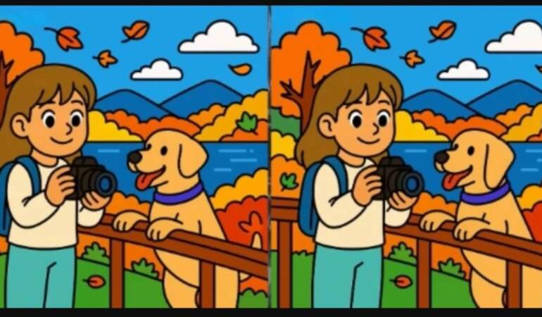 IQ’su 120 ve üzeri olanlar anında fark ediyor! İki resim arasındaki 3 gizli farkı bulabilecek misin?”