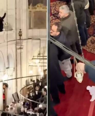 Fatih Camii’nde Kadir Gecesi’nde Mescid-i Aksa protestosu: Kadınlar başörtülerini yere attı