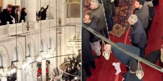 Fatih Camii’nde Kadir Gecesi’nde Mescid-i Aksa protestosu: Kadınlar başörtülerini yere attı