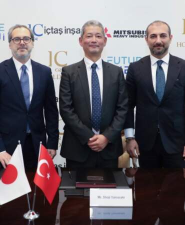 IC Holding, Mitsubishi Heavy Industries ve Future Enerji veri merkezi iş birliğine imza attı