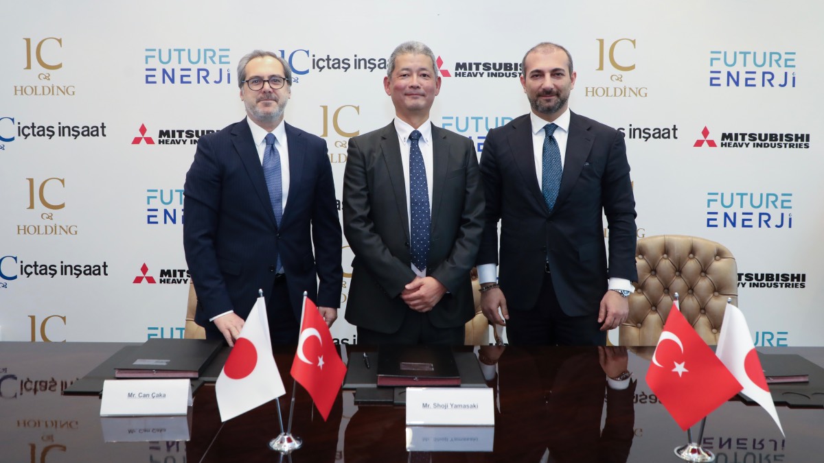 IC Holding, Mitsubishi Heavy Industries ve Future Enerji veri merkezi iş birliğine imza attı
