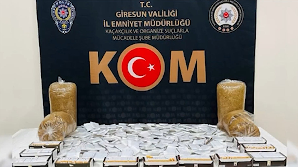 79 ilde kaçak tütün operasyonu: 337 şüpheliye işlem