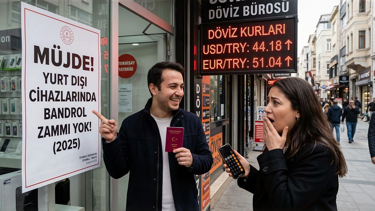 Elektronik cihaz bandrol ücreti ne kadar? Yurt dışı cihaz gümrük vergisi değişti mi? Ekran boyutuna göre ücretler belli oldu