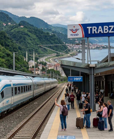 Ankara Trabzon hızlı tren hattı ne zaman açılacak, durakları neler? Samsun Sarp demiryolu nereden geçecek? Sahile dev ulaşım ağı