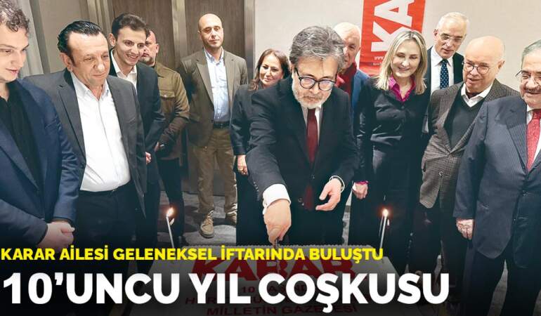 ANKARAGÜNDEM ailesi geleneksel iftarında buluştu: 10’uncu yıl coşkusu