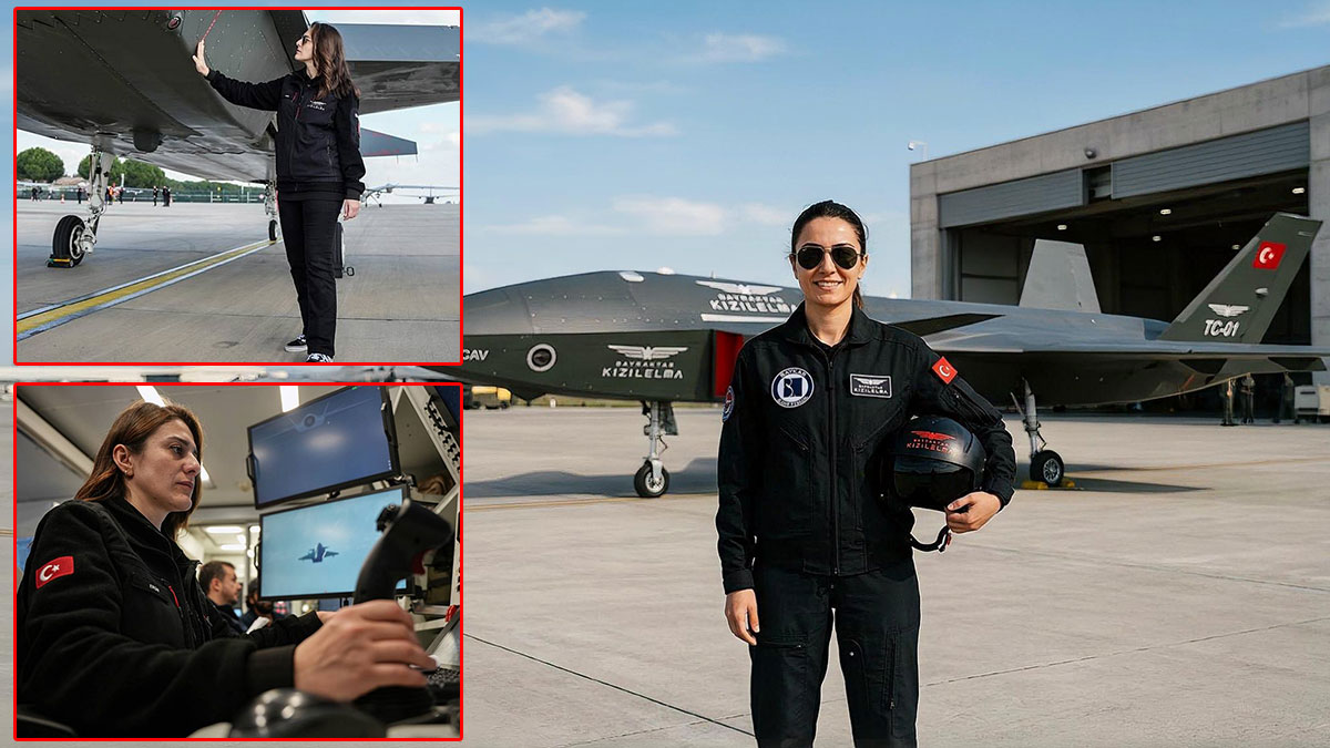 Kızılelma pilotu Elif Ergin kimdir, kaç yaşında, aslen nereli? Bayraktar Kızılelma özellikleri neler? Kadın pilotun başarı dolu öyküsü
