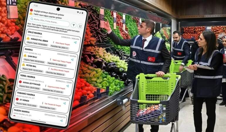 Bakanlıktan “Güvenilir Gıda” uygulaması: Fotoğraf çekilip ihbar yapılabilecek