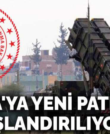 MSB duyurdu: Adana’ya yeni Patriot konuşlandırılıyor