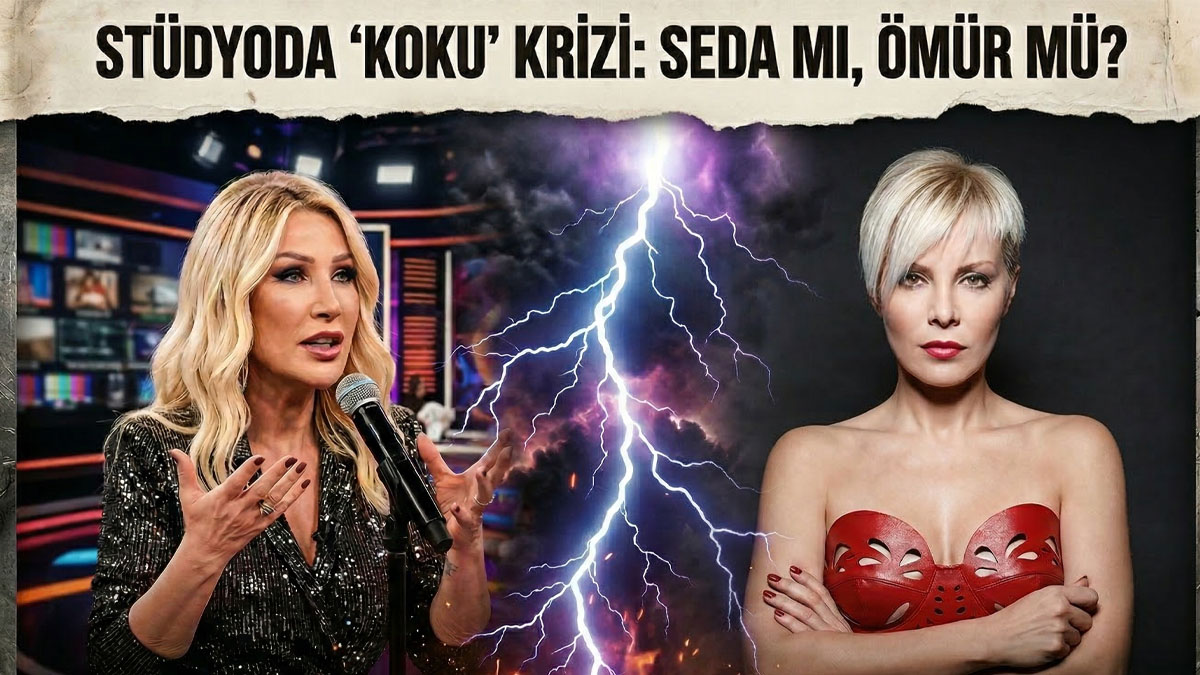 Stüdyoda “Koku” krizi! Ömür Gedik’ten Seda Sayan’a sert rest!