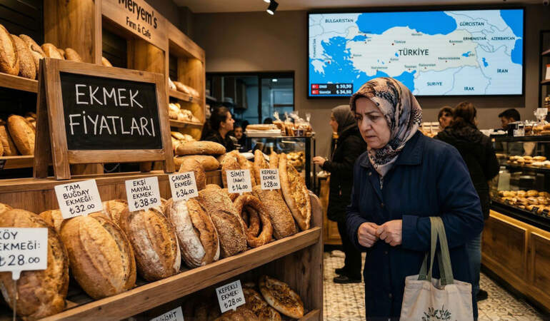 Ekmek fiyatı Türkiye’de pahalı mı? Komşu ülkelerde ekmek fiyatı ne kadar? Türkiye, iki ülke hariç en pahalı ekmeği satıyor