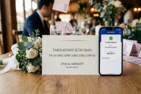 Düğünde takı yerine IBAN olur mu? Düğün takısı için IBAN vermek ayıp mı? Düğünlerde nakit yerine IBAN dönemi
