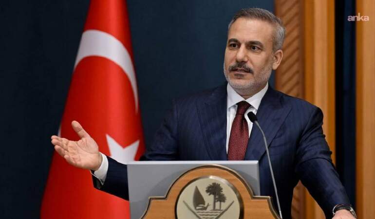 Fidan: Bu savaşın birincil sebebi İsrail