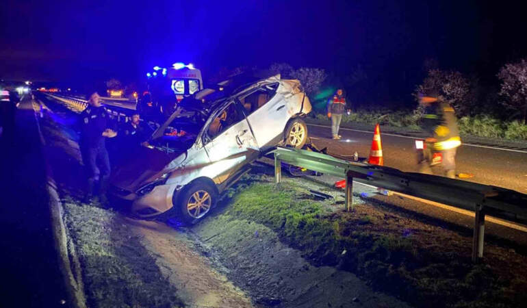 Ankara-Eskişehir yolunda feci kaza: Aynı aileden 2 kişi hayatını kaybetti