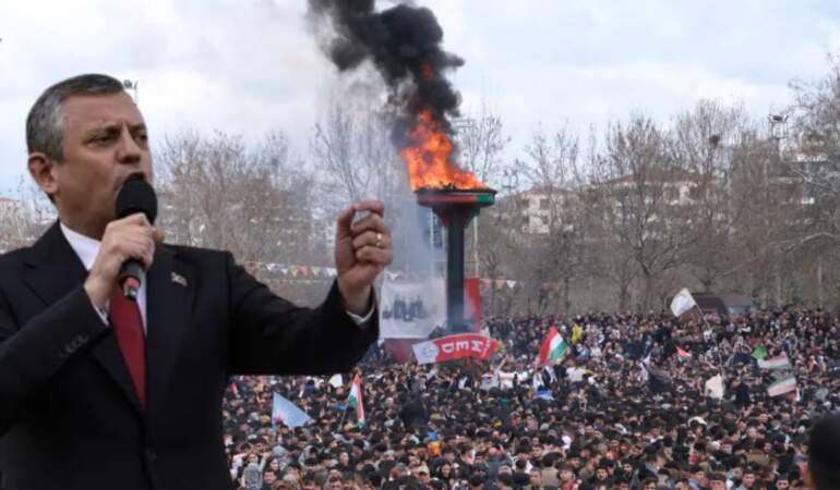 Diyarbakır’daki Nevruz kutlamasında Özel’in mesajı okundu: CHP şiddetin karşısında barışın yanındadır
