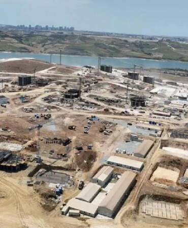 Kanal İstanbul güzergâhında inşaat yoğunlaştı: Sazlıdere betonlaştı