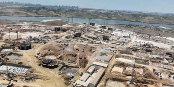 Kanal İstanbul güzergâhında inşaat yoğunlaştı: Sazlıdere betonlaştı