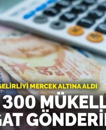 Maliye, yüksek gelirliyi mercek altına aldı: 16 bin 300 mükellefe tebligat gönderilecek