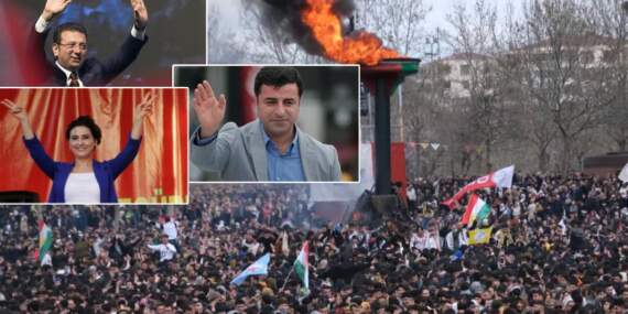 İstanbul’daki Nevruz kutlamalarında İmamoğlu, Demirtaş ve Yüksekdağ mesajı: 2026’da barış meşalesini yakacağız