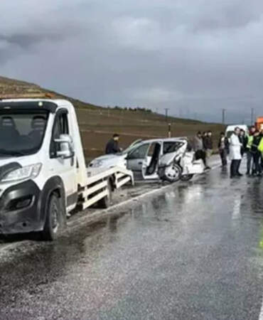 Sivas’ta zincirleme kaza: 1 ölü, 5 yaralı