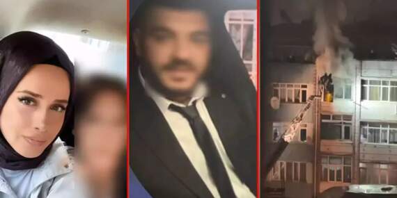 Fatih’te kan donduran olay: Eşini katledip evi ateşe verdi