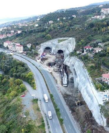 43 kilometrelik dev güzergah: Trabzon Güney Çevre Yolu ile transit trafiği şehirden ayırıyor