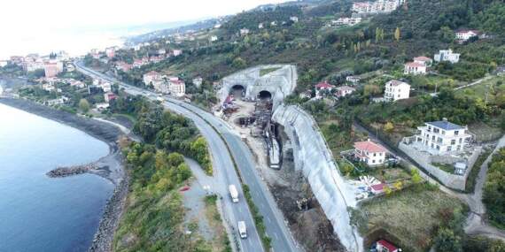 43 kilometrelik dev güzergah: Trabzon Güney Çevre Yolu ile transit trafiği şehirden ayırıyor
