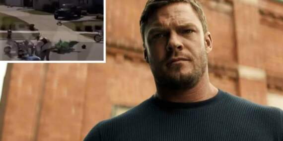 Hollywood yıldızı Alan Ritchson’dan şok eden hareket: Çocukların gözü önünde komşusunu dövdü