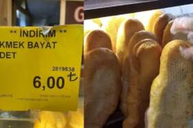 Ankara’da 6 liraya satılan bayat ekmek için uzun kuyruk oluştu