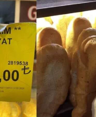 Ankara’da 6 liraya satılan bayat ekmek için uzun kuyruk oluştu